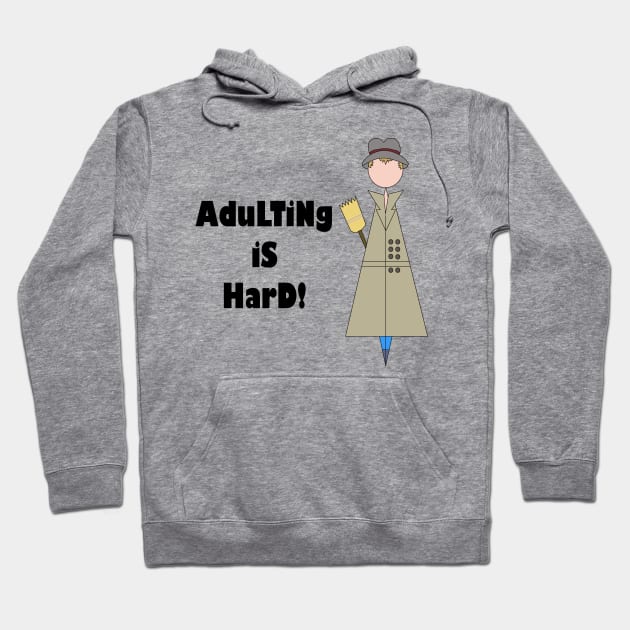 Vincent Adultman Hoodie by Faceless Favorites 